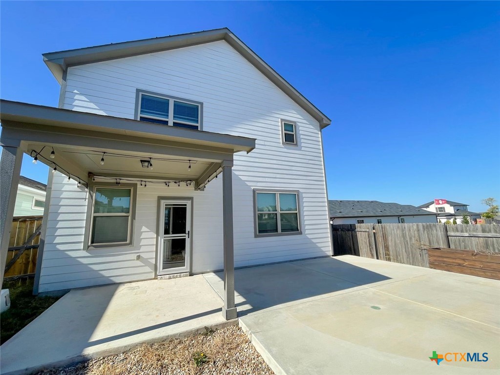 108 Old Stagecoach Road Jarrell, TX 76537 - Photo 37 of 45 a view of a house with a patio