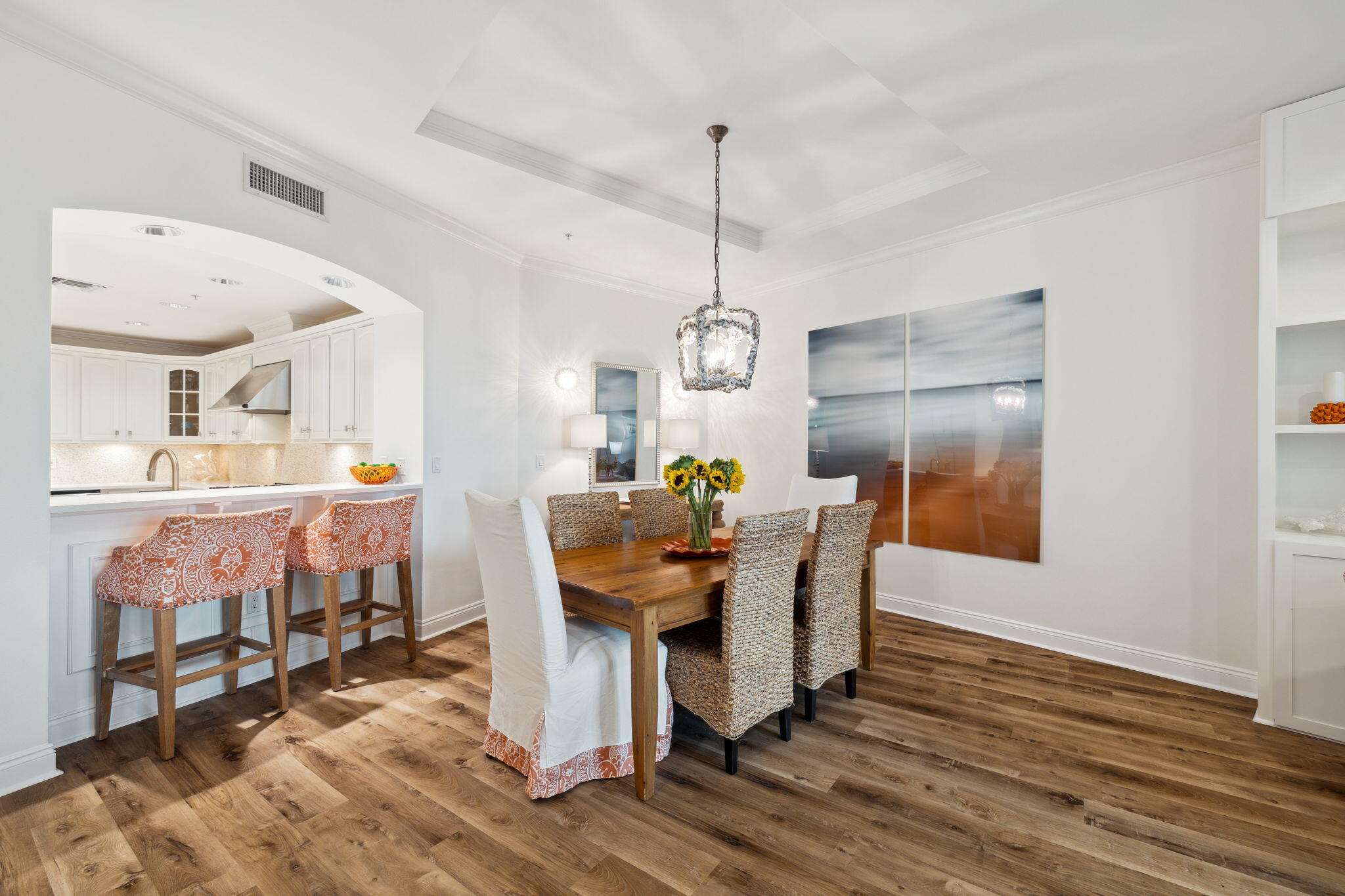 56 Blue Mountain Road, Unit B105 Santa Rosa Beach, FL 32459 - Photo 25 of 98 a view of a dining room with furniture