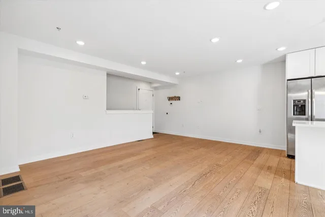 a view of empty room