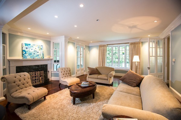5 Hewins Farm Road Wellesley, MA 02481 - Photo 6 of 18 a living room with furniture and a large window