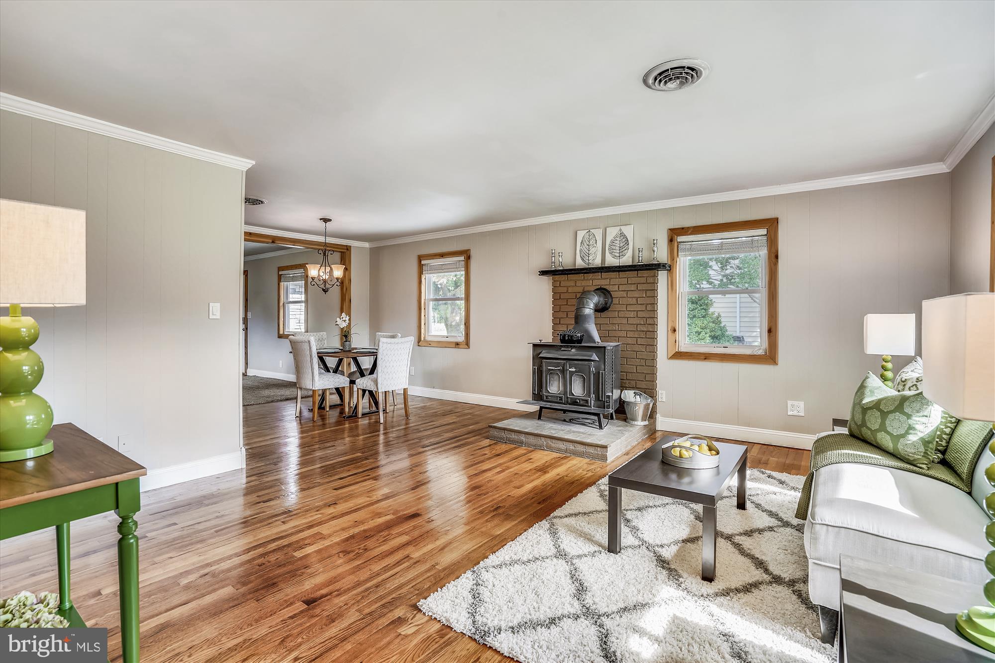 3650 Choptank Road Preston, MD 21655 - Photo 5 of 54 Living Room with view into dining room