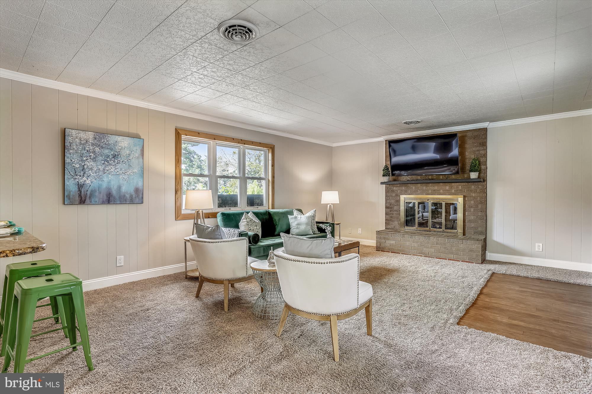 3650 Choptank Road Preston, MD 21655 - Photo 10 of 54 Family Room with wood burning fireplace