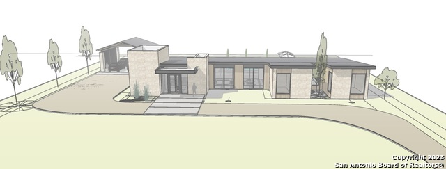 1135 Spur Ridge San Antonio, TX 78264 - Photo 9 of 12 a view of a swimming pool with a yard