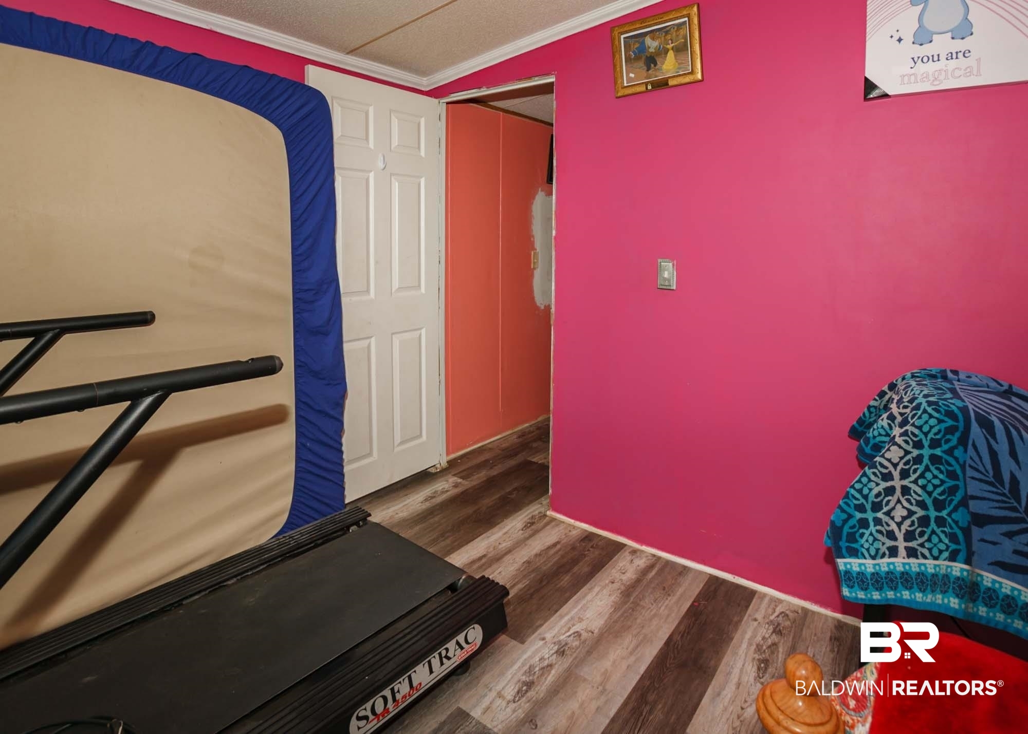 14005 County Road 49 Foley, AL 36535 - Photo 24 of 38 Exercise area featuring wood finished floors and ornamental molding