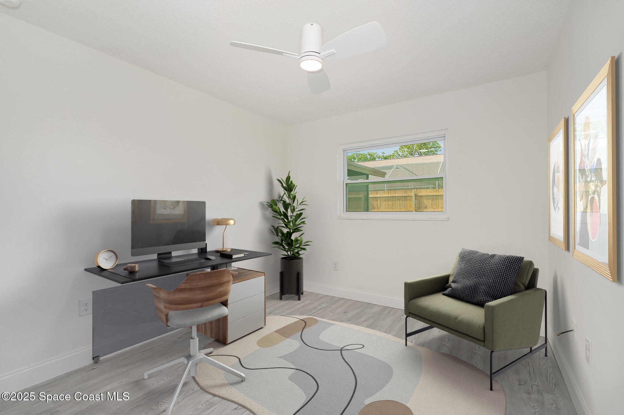 906 Kings Post Road Rockledge, FL 32955 - Photo 19 of 31 a living room with furniture a piano and a window
