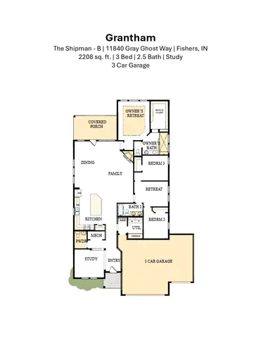 $707,628 | 11840 Gray Ghost Way, Fishers, IN 46040