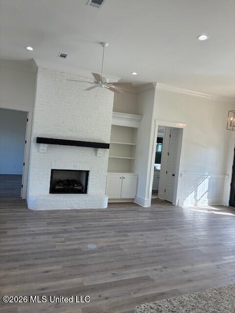100 Grayson Way Madison, MS 39110 - Photo 4 of 25 living rm fireplace