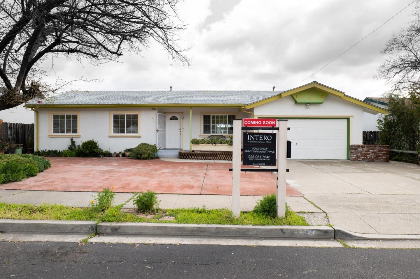 8567 Galindo Drive Dublin, CA 94568 - Photo 32 of 41 a front view of a house with a yard and garage