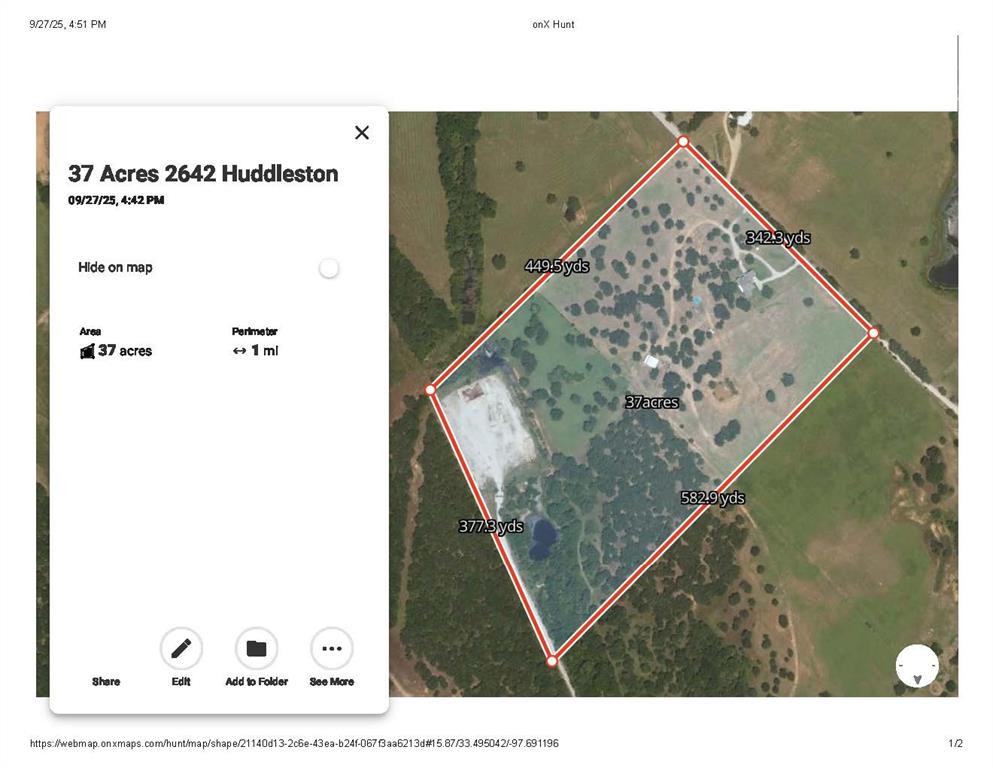 2642 Huddleston Road Sunset, TX 76270 - Photo 40 of 40