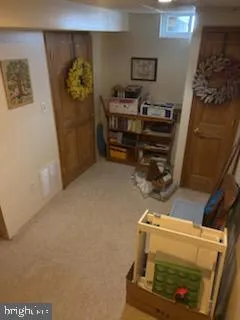 a view of water heater room