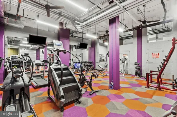 a view of gym