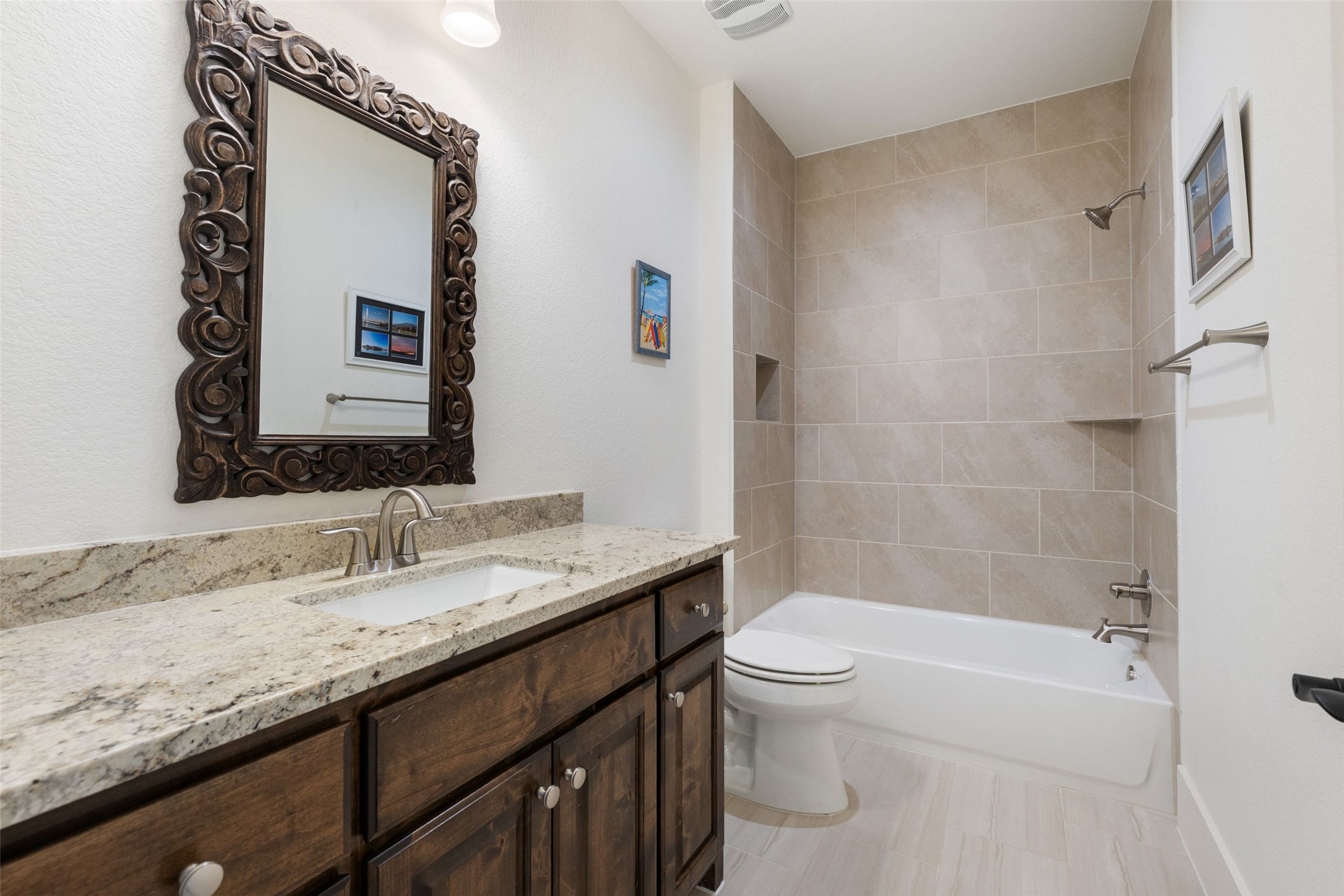 105 Deer Valley Road Georgetown, TX 78628 - Photo 21 of 40 Full bathroom featuring vanity and shower / tub combination