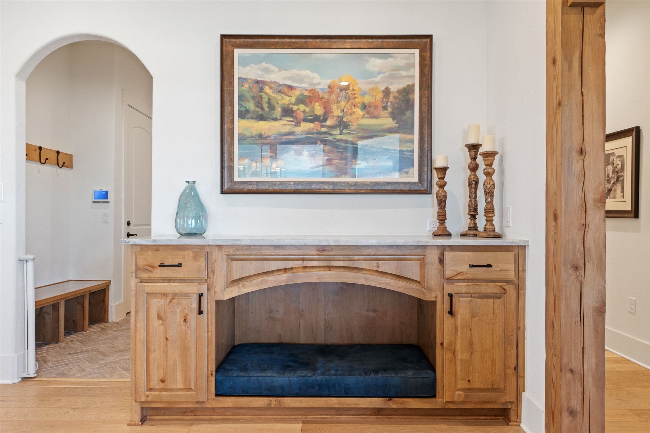 105 Deer Valley Road Georgetown, TX 78628 - Photo 25 of 40 Detailed view of wood finished floors and arched walkways