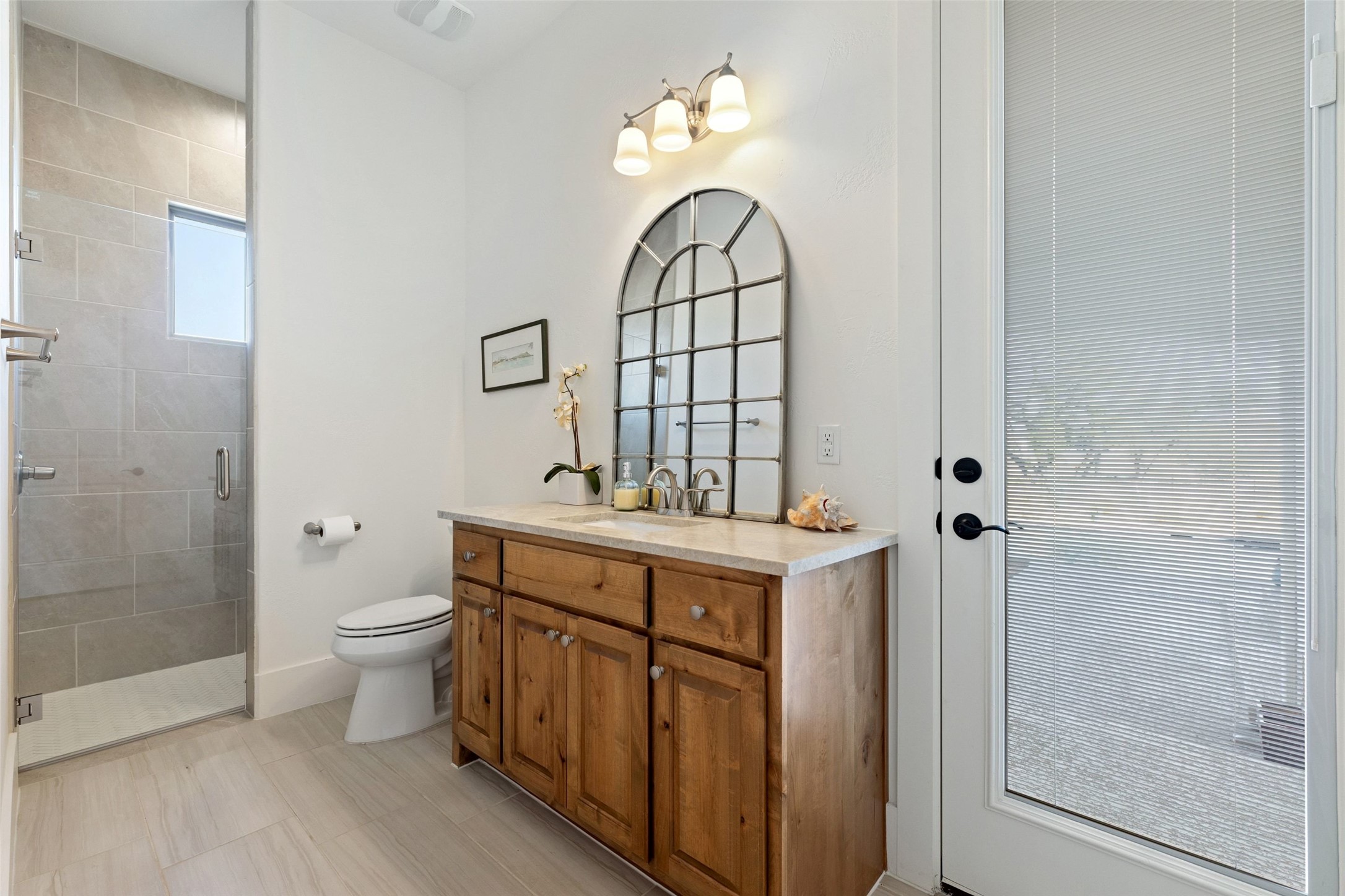 105 Deer Valley Road Georgetown, TX 78628 - Photo 33 of 40 Full bathroom featuring vanity and a stall shower