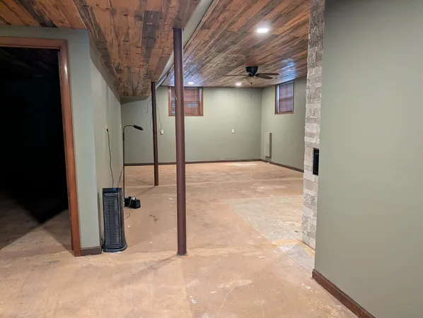 a view of water heater room