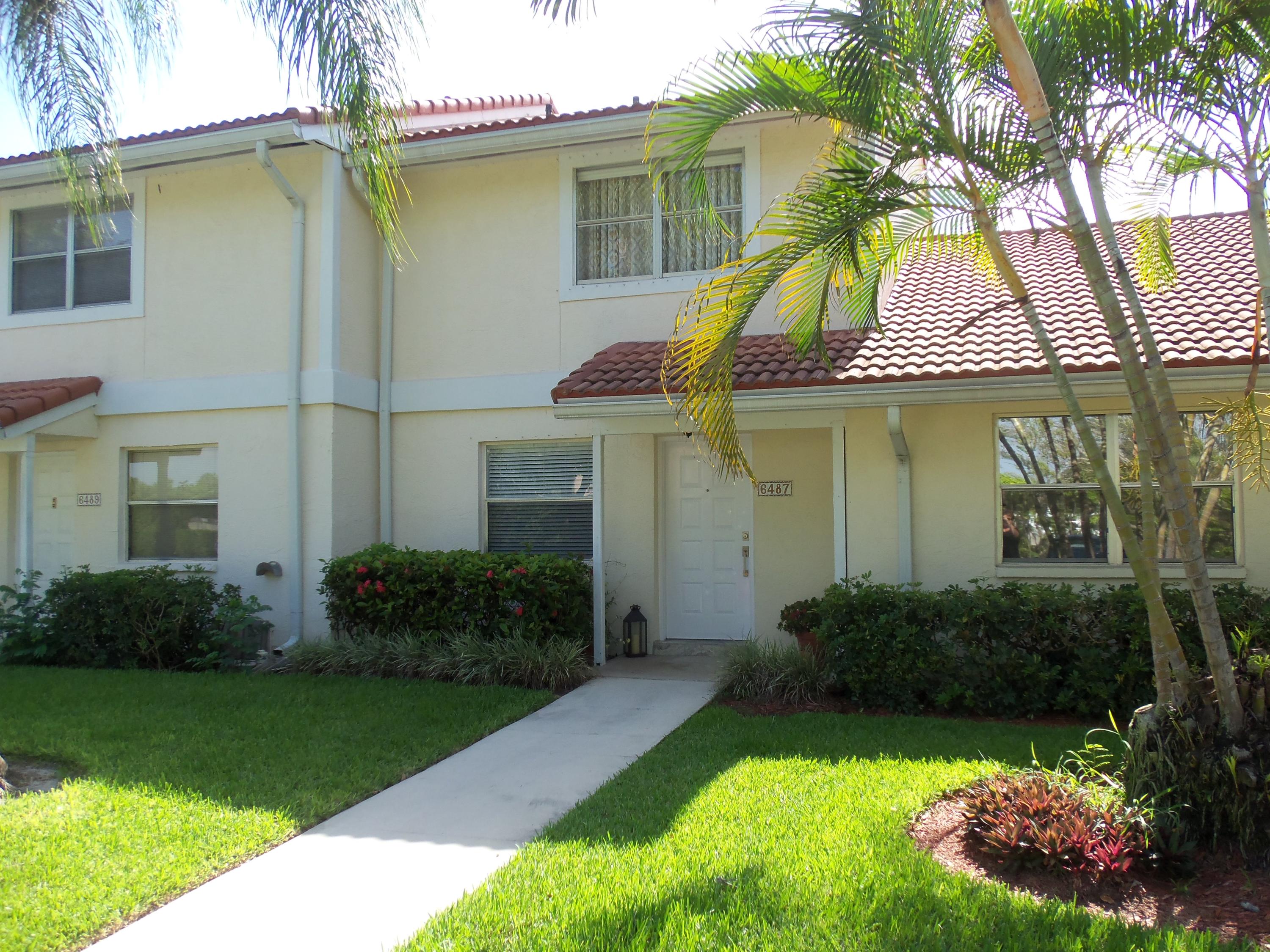 6487 Boca Circle Boca Raton, FL 33433 - Photo 1 of 39 EXTERIOR FRONT ENTRANCE