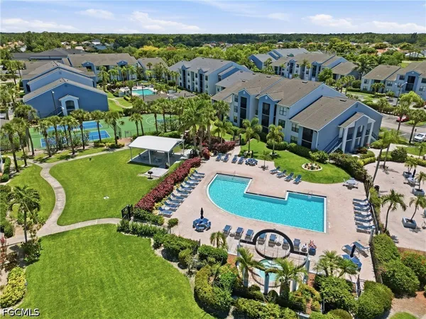 an aerial view of a