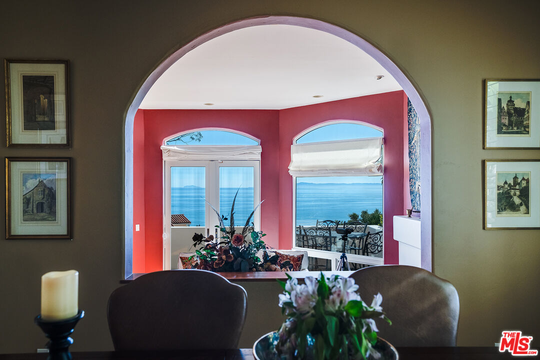 1643 La Vista Del Oceano Santa Barbara, CA 93109 - Photo 17 of 36 a view of a living room and dining room