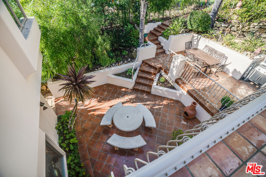 1643 La Vista Del Oceano Santa Barbara, CA 93109 - Photo 36 of 36 an aerial view of a house with backyard space and sitting area