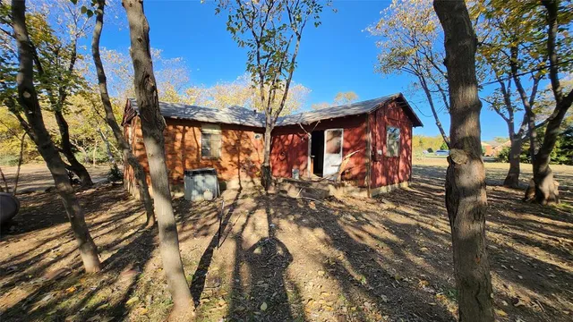 a view of outdoor space with seating area