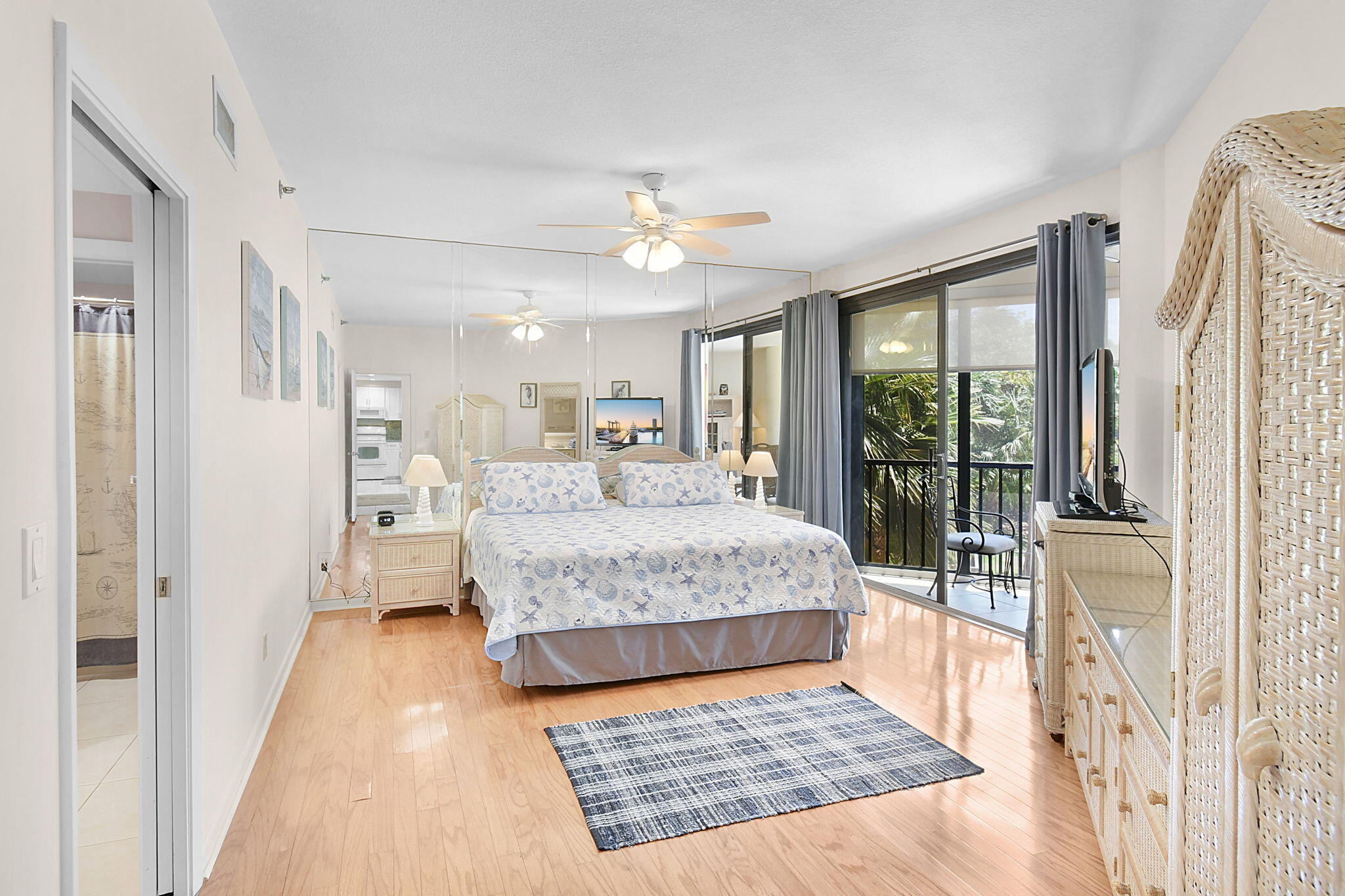 221 Northeast Plantation Road, Unit 211 Stuart, FL 34996 - Photo 16 of 32 Master Bedroom