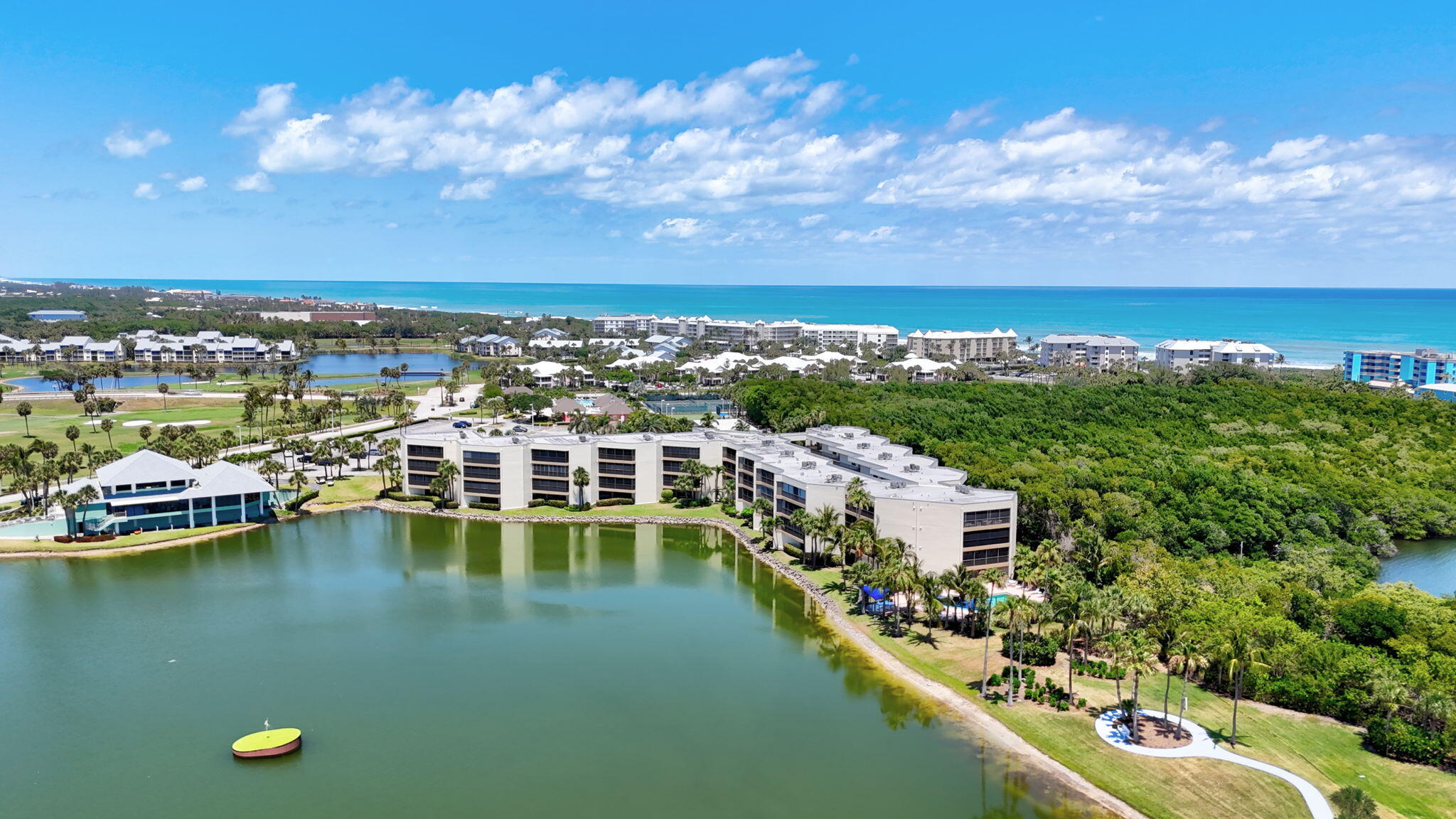 221 Northeast Plantation Road, Unit 211 Stuart, FL 34996 - Photo 31 of 32 Aerial View