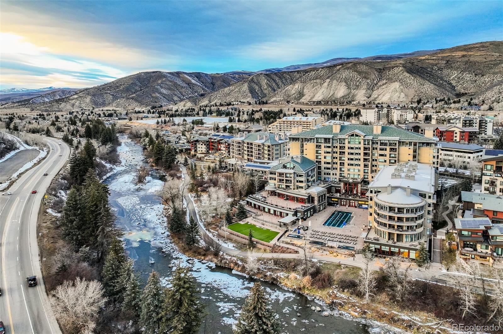 126 Riverfront Lane, Unit 200 Avon, CO 81620 - Photo 49 of 49 a view of multiple houses with outdoor space