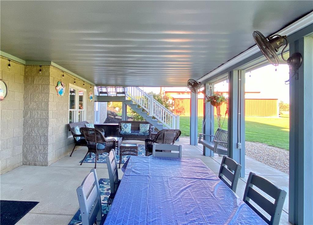 440 Wilson Road Worthington, PA 16262 - Photo 37 of 48 a outdoor space with lots of furniture and windows