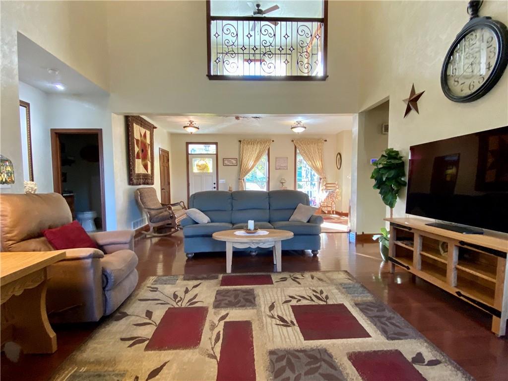 440 Wilson Road Worthington, PA 16262 - Photo 6 of 48 a living room with furniture a flat screen tv and a window