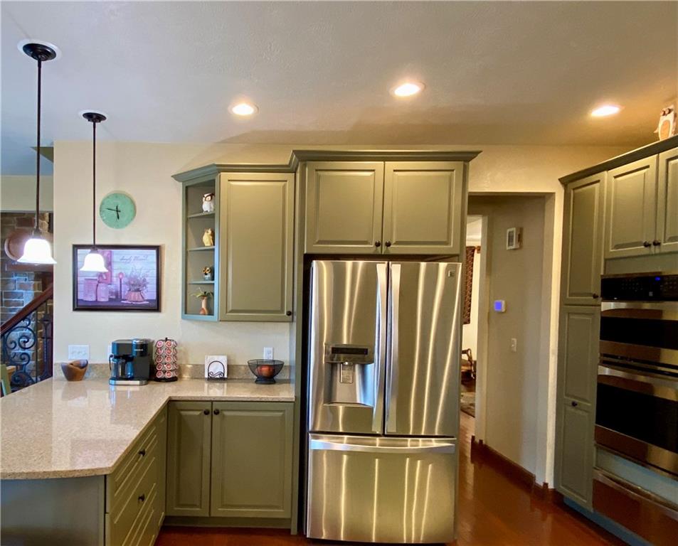 440 Wilson Road Worthington, PA 16262 - Photo 9 of 48 a kitchen with stainless steel appliances granite countertop a refrigerator a stove and a sink
