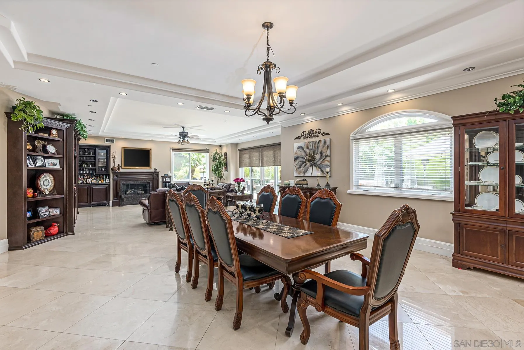 2871 Gate 3 Place Chula Vista, CA 91914 - Photo 50 of 73 a view of a dining room with furniture and a chandelier