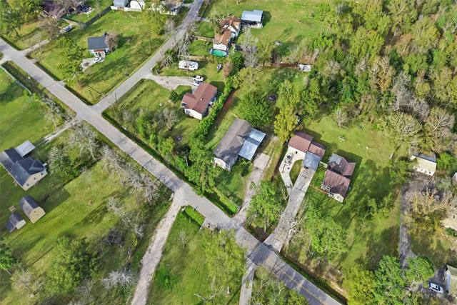 a picture of street from a balcony