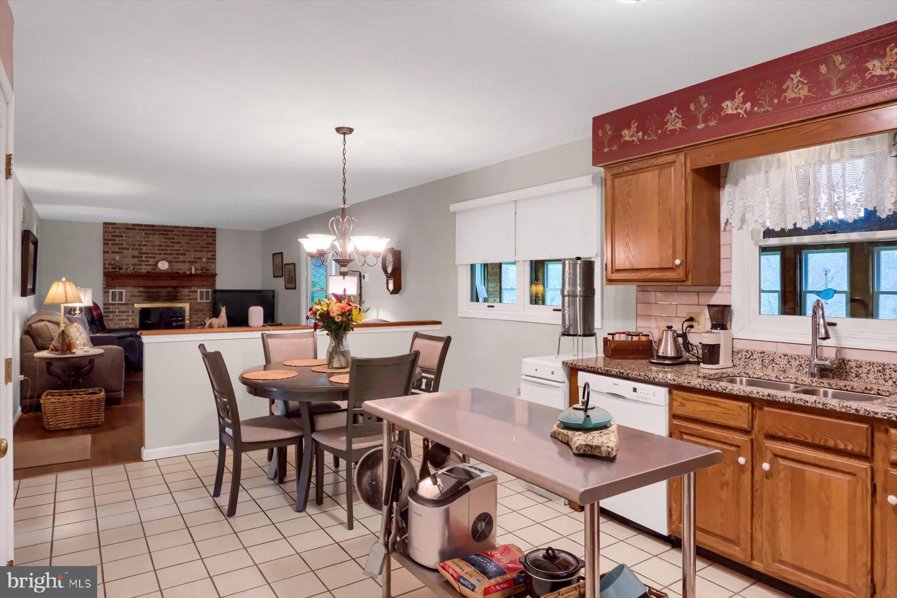 1105 Red Hill Road Port Trevorton, PA 17864 - Photo 19 of 71 a view of a dining room with furniture window and outside view