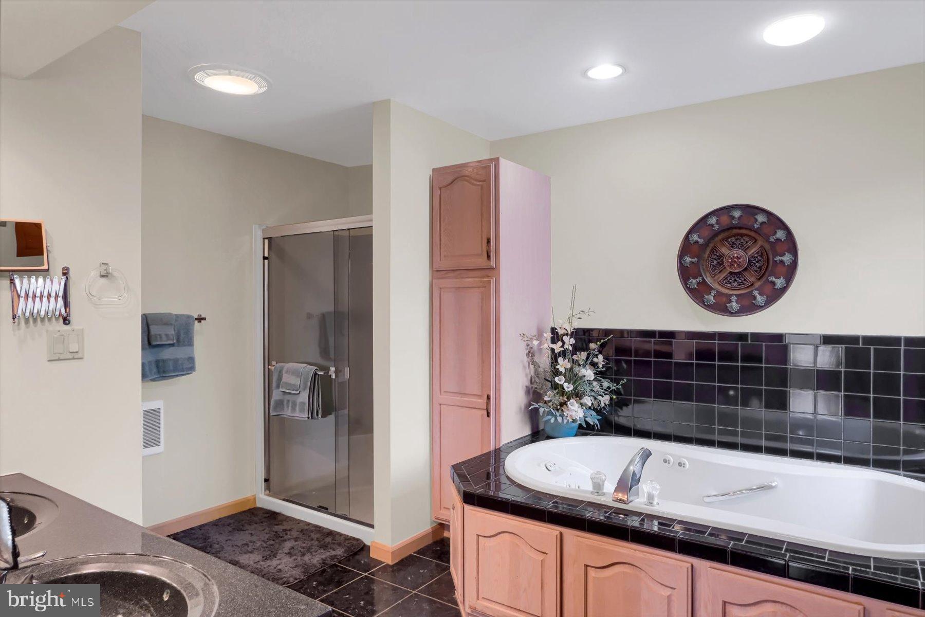 1105 Red Hill Road Port Trevorton, PA 17864 - Photo 51 of 71 a bathroom with a bathtub and a shower