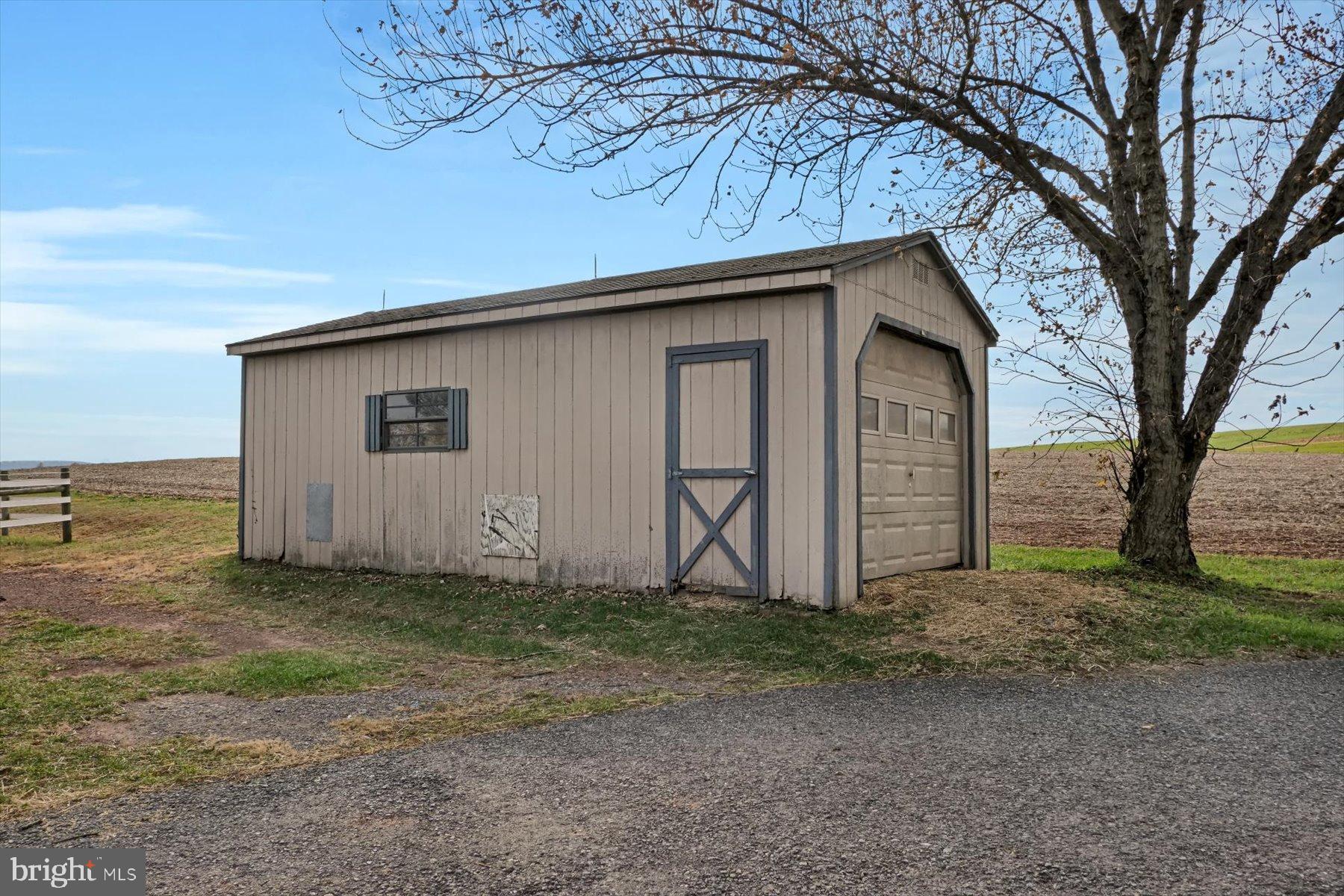 1105 Red Hill Road Port Trevorton, PA 17864 - Photo 68 of 71 Charming rural shed amidst open fields.