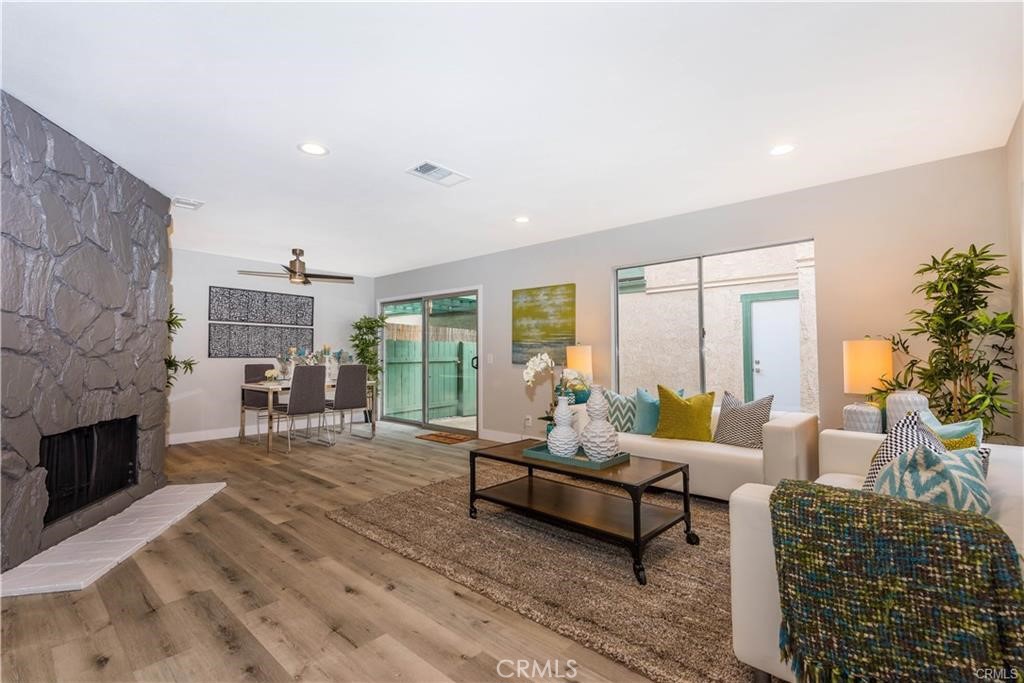 9412 Shadowood Drive, Unit C Montclair, CA 91763 - Photo 4 of 19 Living Room & Dining Area