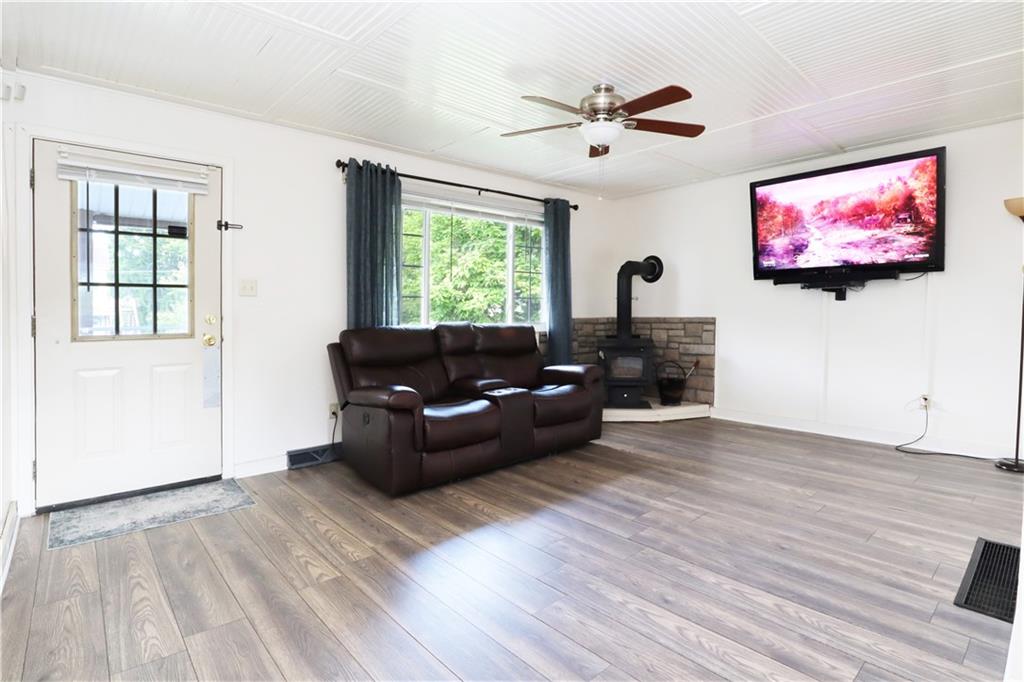 46 Rural Avenue Washington, PA 15301 - Photo 6 of 22 a living room with furniture and a flat screen tv