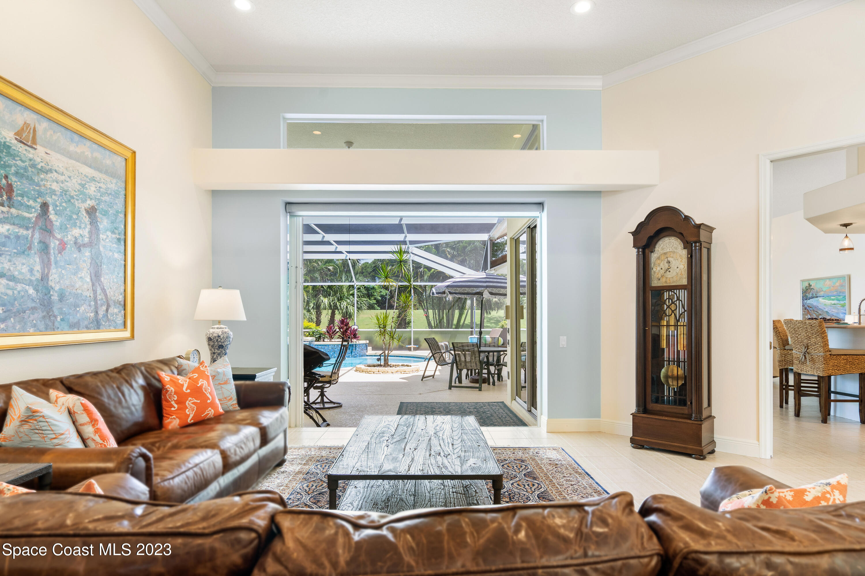 Undisclosed Address Vero Beach, FL 32967 - Photo 11 of 36 a living room with furniture and a large window