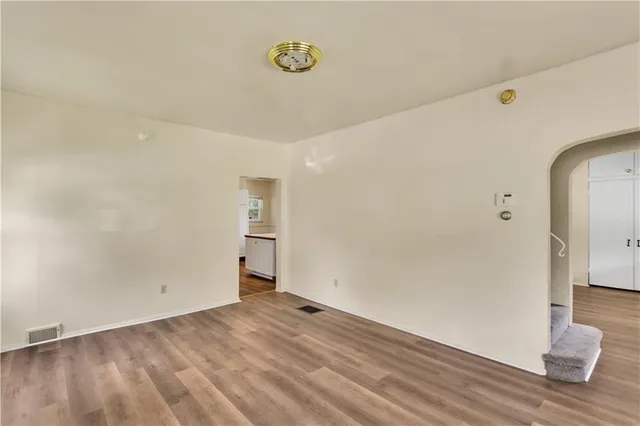 a view of empty room