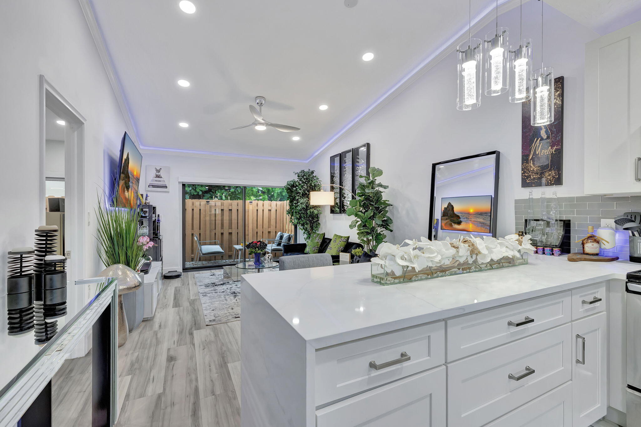 2320 Northwest 37th Avenue, Unit D29 Coconut Creek, FL 33066 - Photo 27 of 27 a view of living room with furniture and potted plant