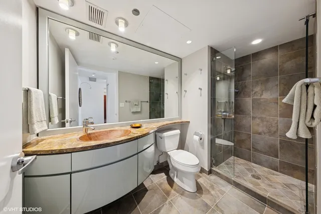 a room with storage and utility