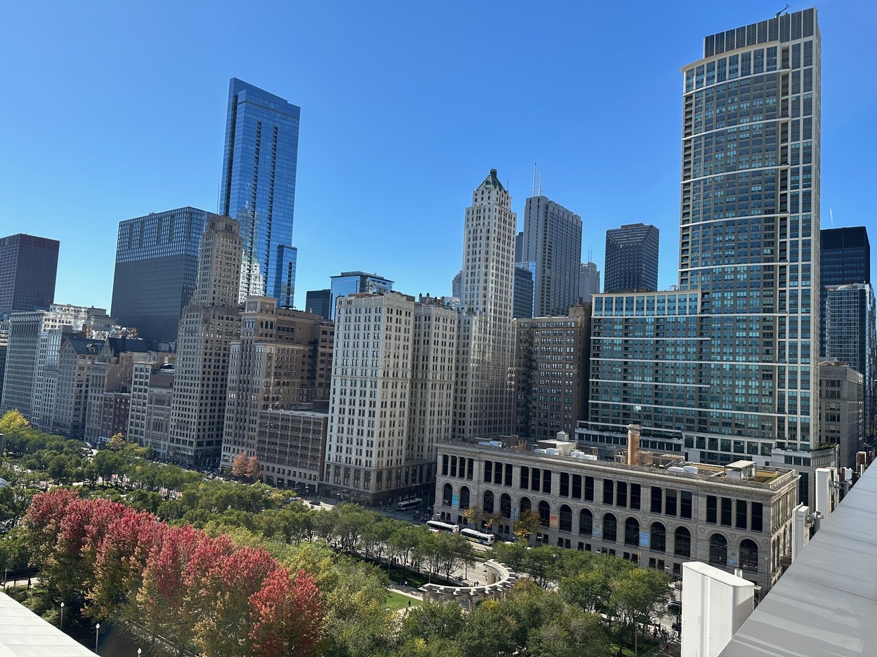 130 North Garland Court, Unit 4101 Chicago, IL 60602 - Photo 3 of 49 a view of a building with a outdoor space