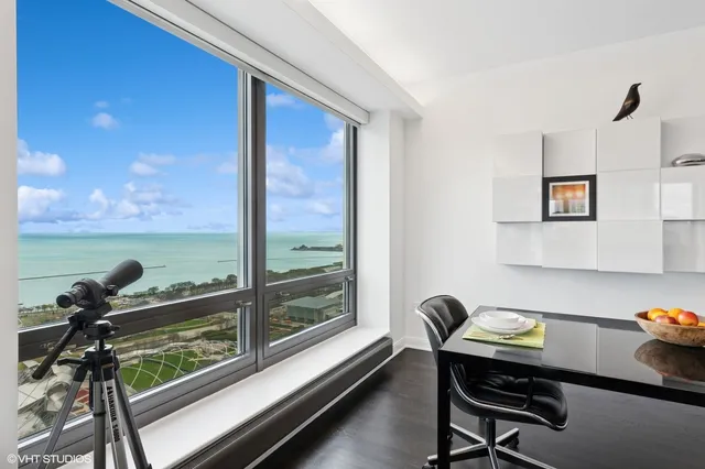 a view of a workspace with a window