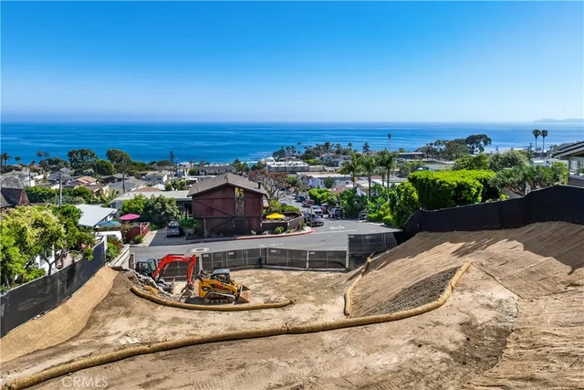 an aerial view of residential building and city view