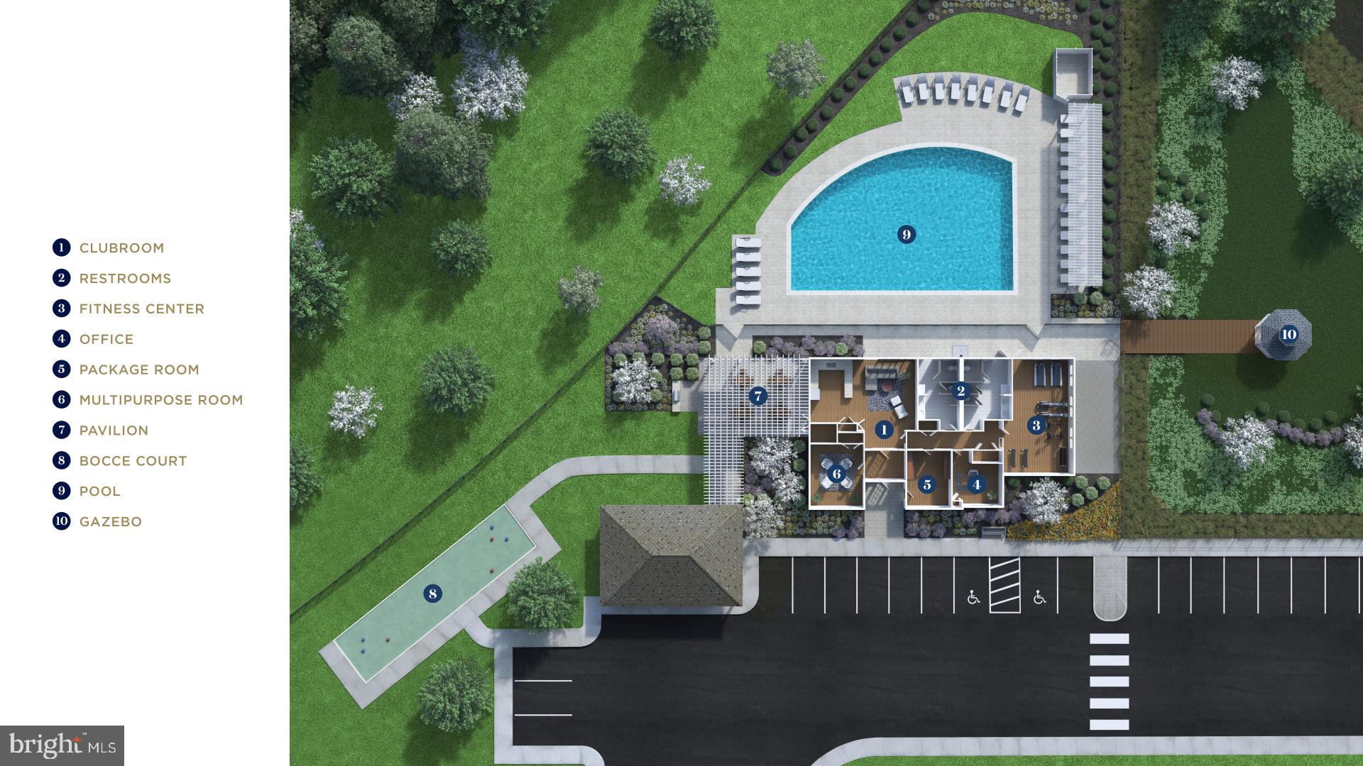 6103 Vivaldi Road Princeton, NJ 08540 - Photo 7 of 8 an aerial view of a house