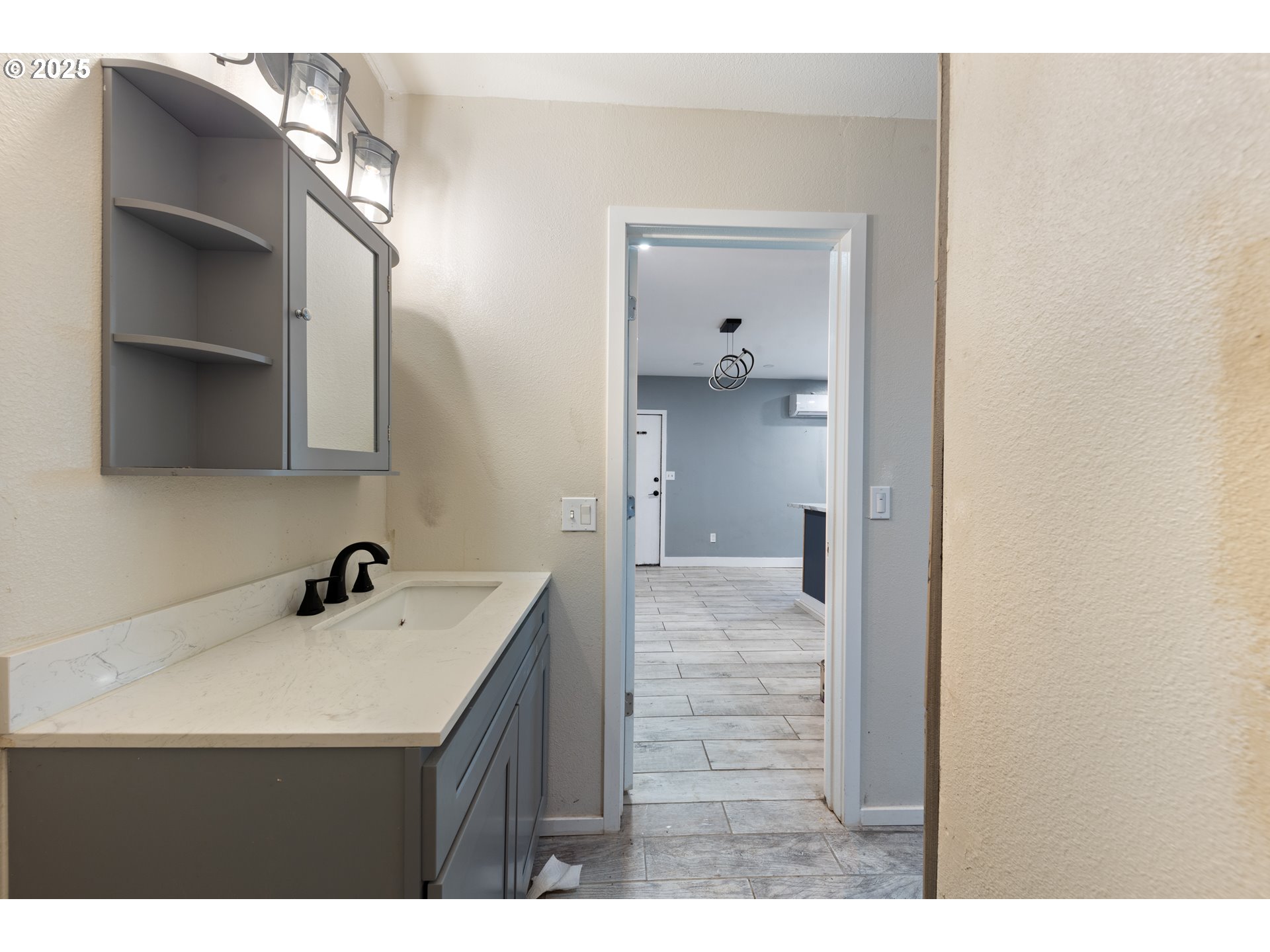 31778 Highway 213 Molalla, OR 97038 - Photo 38 of 47 a bathroom with a sink and a mirror