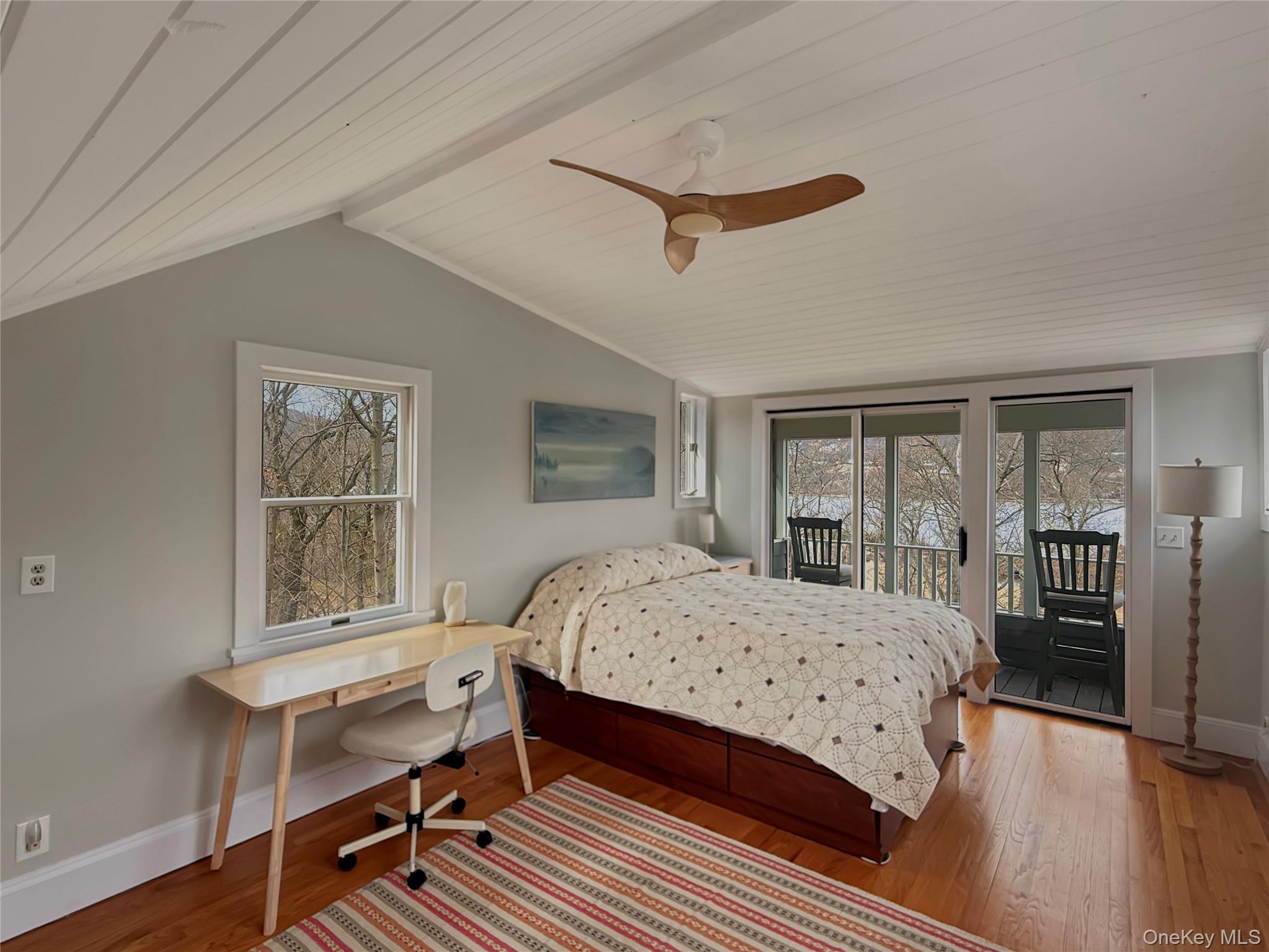 8 Manitou Ridge Garrison, NY 10524 - Photo 25 of 32 Third floor space with balcony, currently in use as an office/guest space