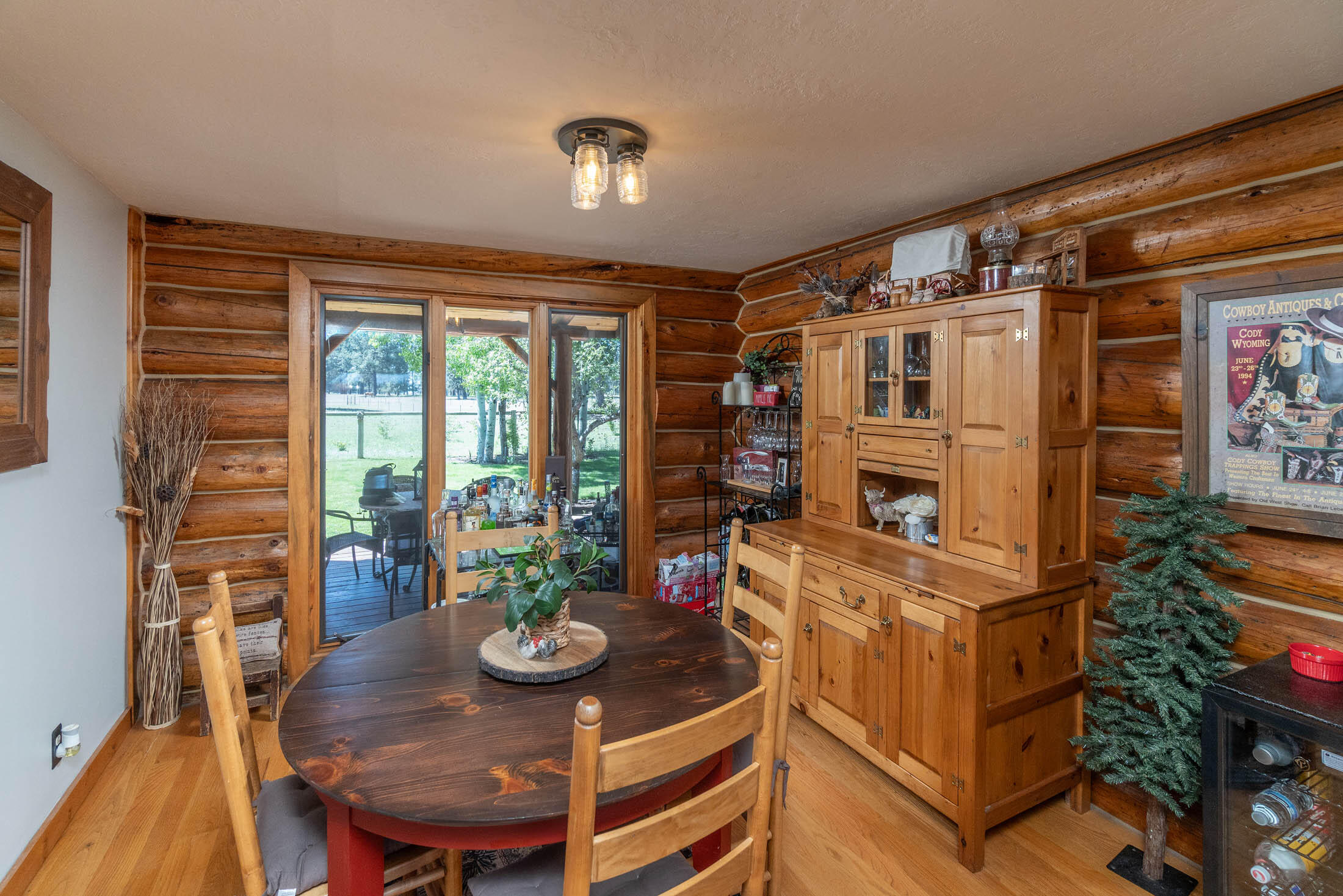 32907 River Bend Road Chiloquin, OR 97624 - Photo 19 of 83 a view of a dining room with furniture window and outside view