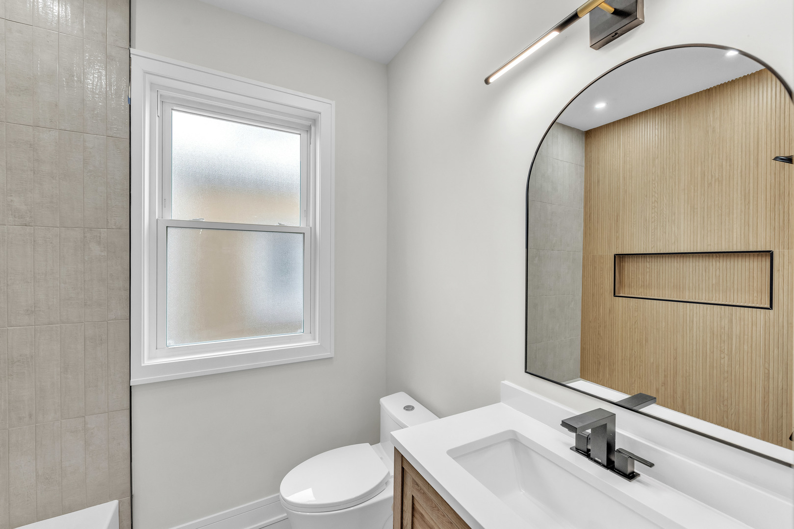 2513 Keystone Avenue North Riverside, IL 60546 - Photo 12 of 32 a bathroom with a sink toilet and mirror