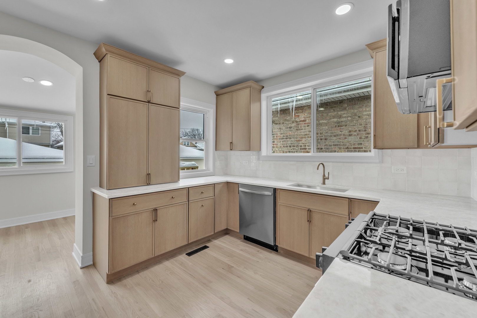 2513 Keystone Avenue North Riverside, IL 60546 - Photo 14 of 32 a kitchen with a sink stove and refrigerator